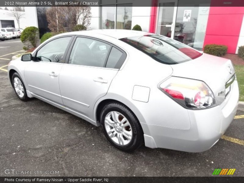 Brilliant Silver / Charcoal 2012 Nissan Altima 2.5 SL