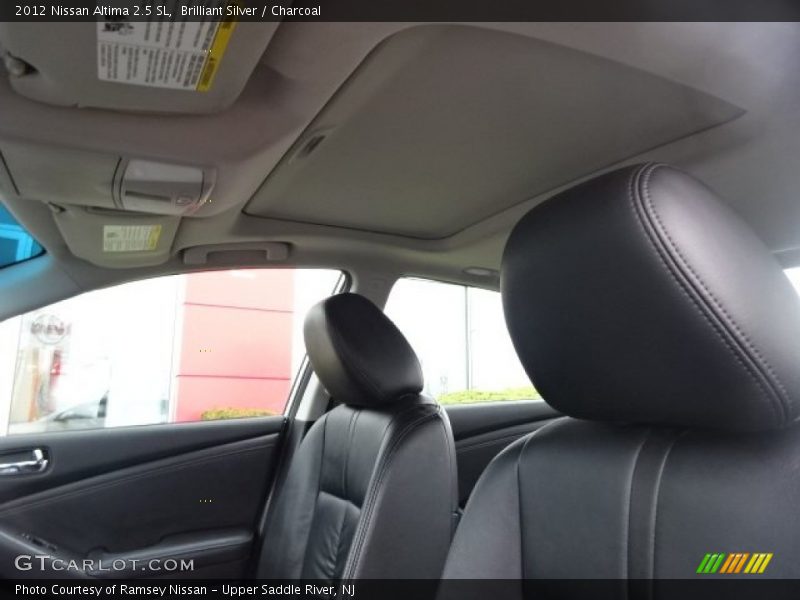 Brilliant Silver / Charcoal 2012 Nissan Altima 2.5 SL