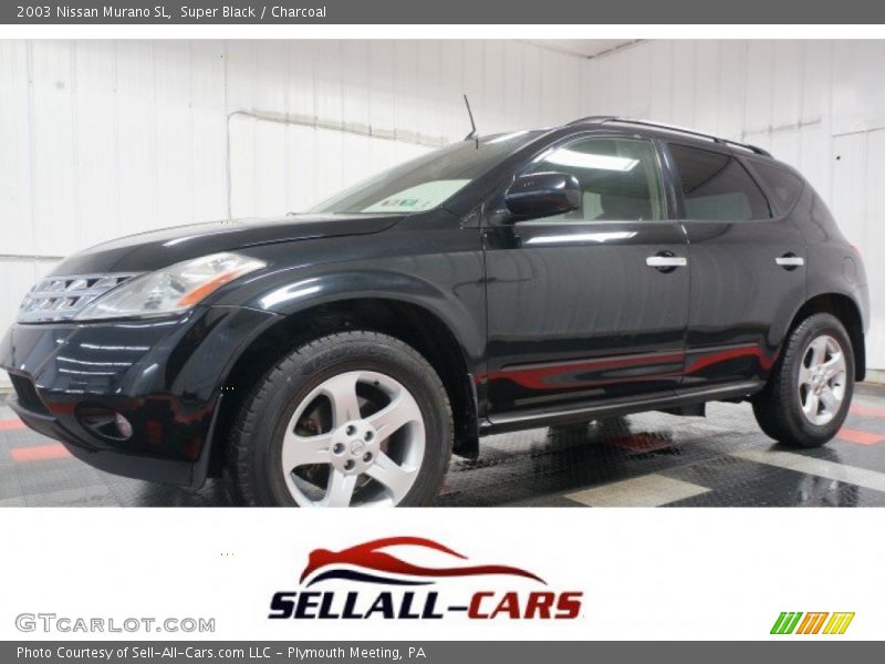 Super Black / Charcoal 2003 Nissan Murano SL