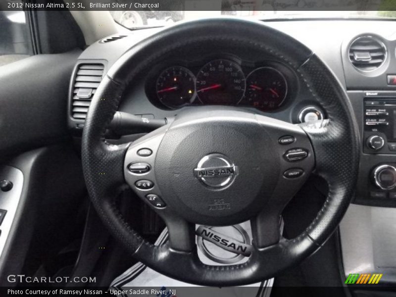 Brilliant Silver / Charcoal 2012 Nissan Altima 2.5 SL