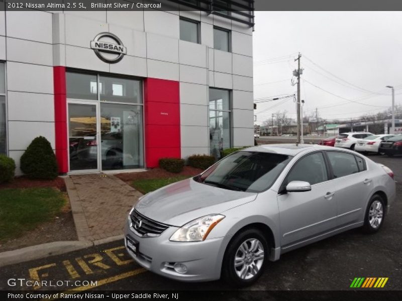 Brilliant Silver / Charcoal 2012 Nissan Altima 2.5 SL