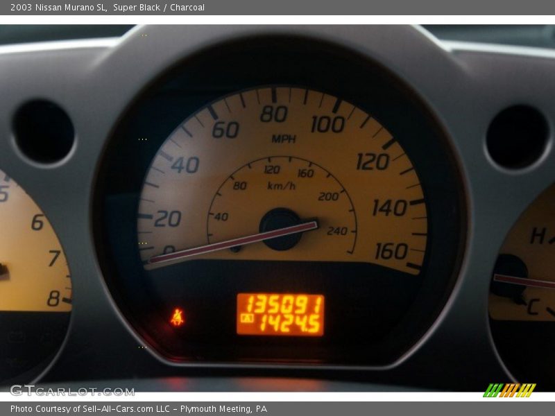Super Black / Charcoal 2003 Nissan Murano SL
