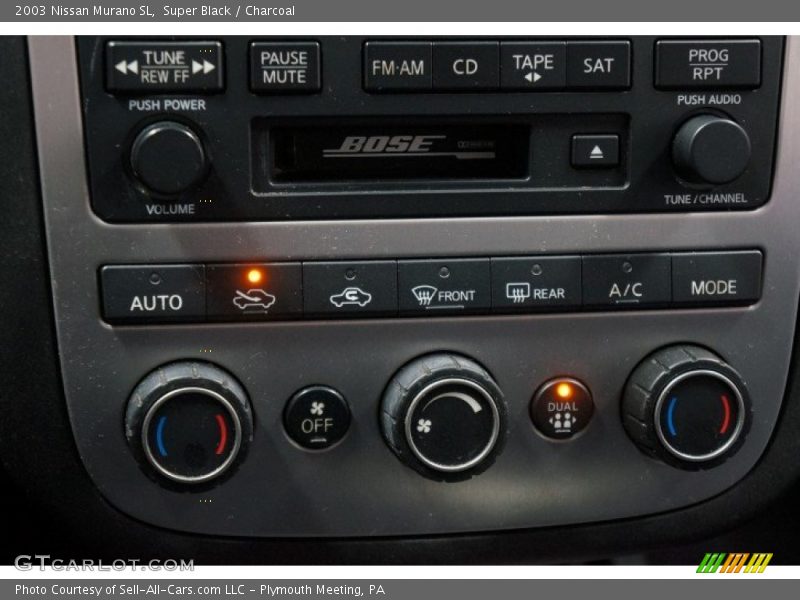 Super Black / Charcoal 2003 Nissan Murano SL