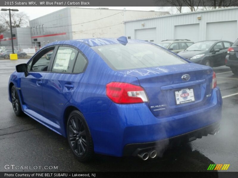 WR Blue Pearl / Carbon Black 2015 Subaru WRX