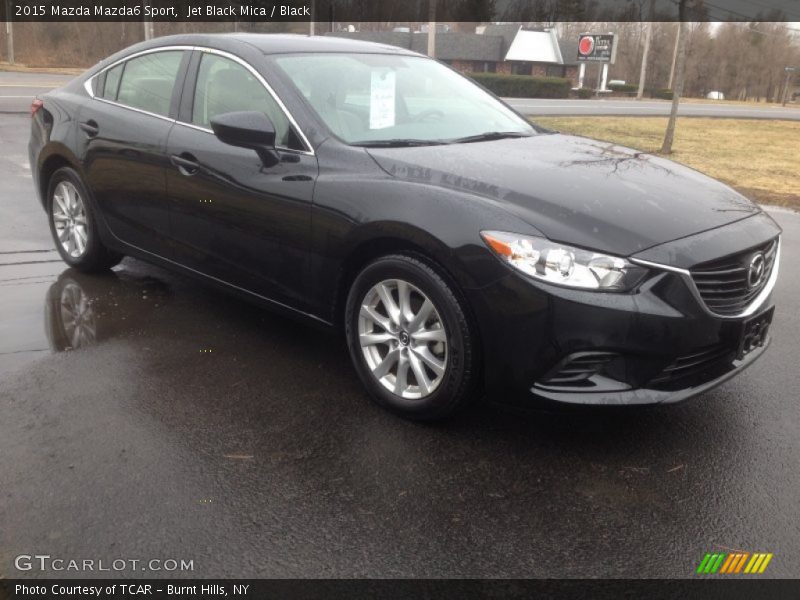 Jet Black Mica / Black 2015 Mazda Mazda6 Sport