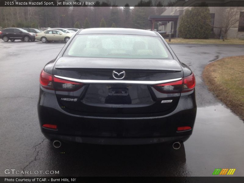 Jet Black Mica / Black 2015 Mazda Mazda6 Sport