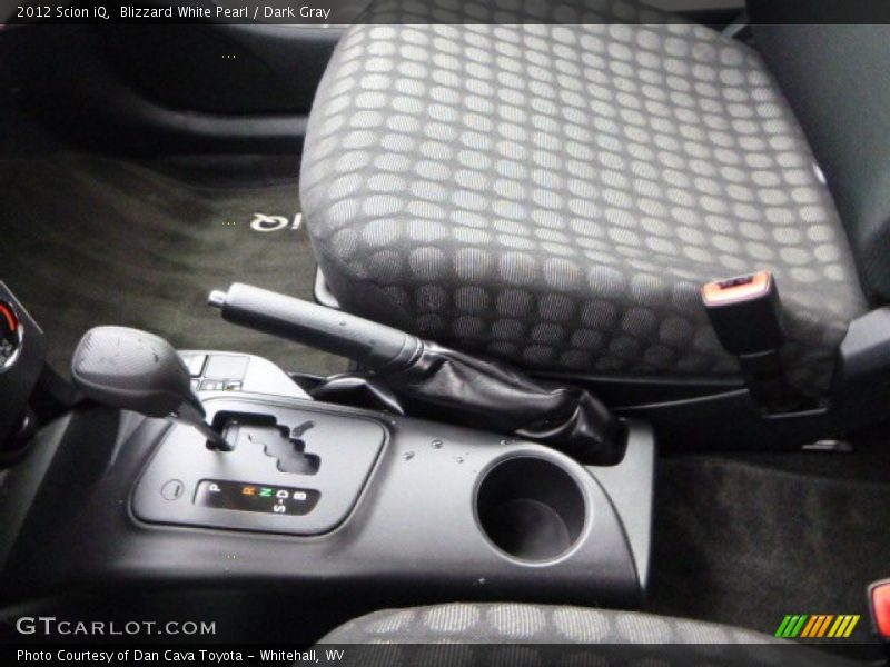 Blizzard White Pearl / Dark Gray 2012 Scion iQ