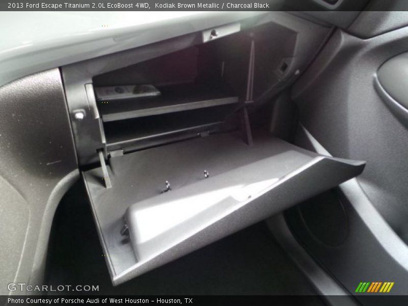Kodiak Brown Metallic / Charcoal Black 2013 Ford Escape Titanium 2.0L EcoBoost 4WD