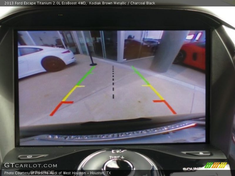 Kodiak Brown Metallic / Charcoal Black 2013 Ford Escape Titanium 2.0L EcoBoost 4WD