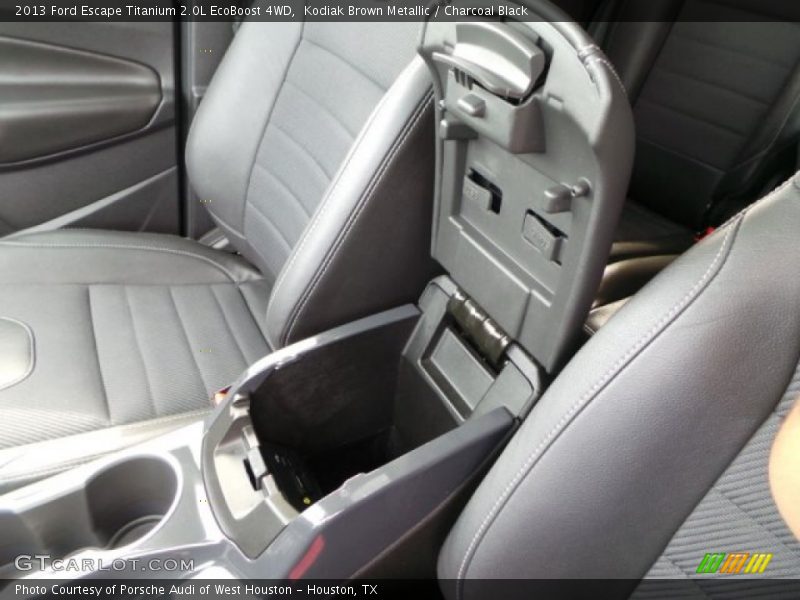 Kodiak Brown Metallic / Charcoal Black 2013 Ford Escape Titanium 2.0L EcoBoost 4WD