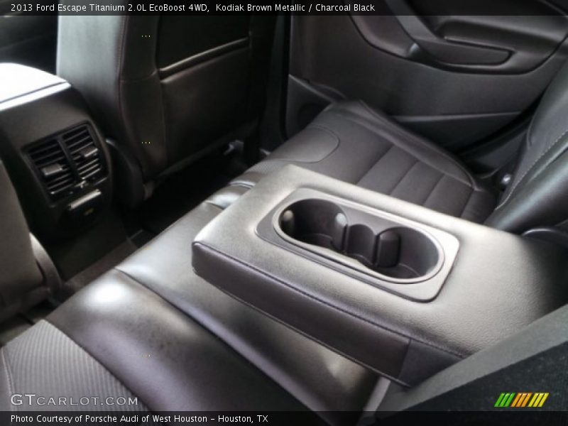 Kodiak Brown Metallic / Charcoal Black 2013 Ford Escape Titanium 2.0L EcoBoost 4WD