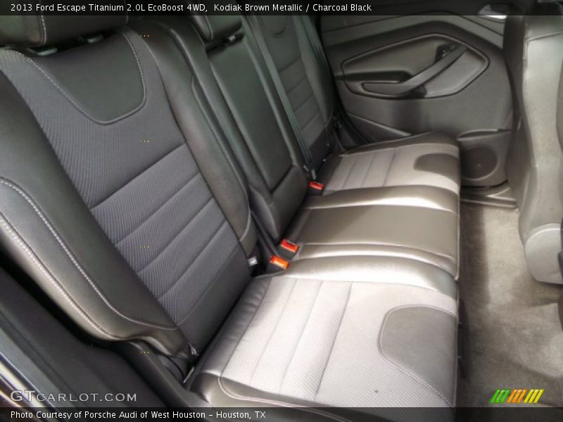 Kodiak Brown Metallic / Charcoal Black 2013 Ford Escape Titanium 2.0L EcoBoost 4WD