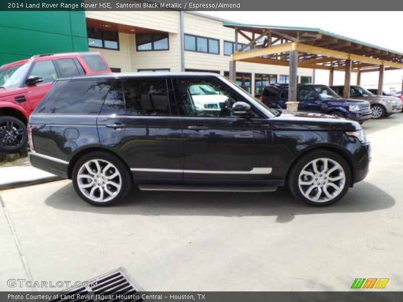 Santorini Black Metallic / Espresso/Almond 2014 Land Rover Range Rover HSE