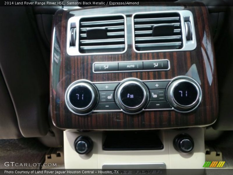 Santorini Black Metallic / Espresso/Almond 2014 Land Rover Range Rover HSE