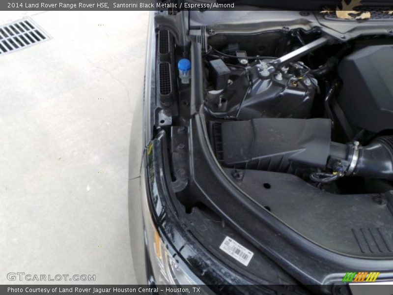 Santorini Black Metallic / Espresso/Almond 2014 Land Rover Range Rover HSE