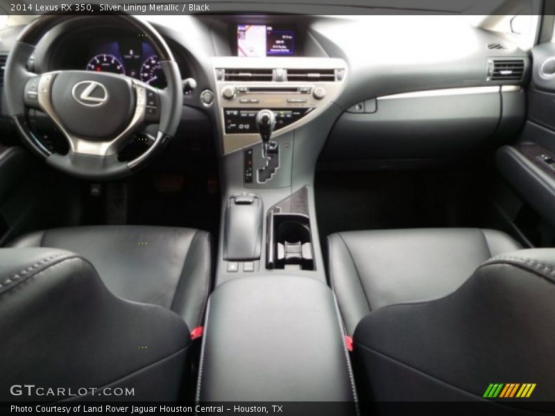 Dashboard of 2014 RX 350