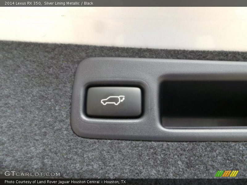 Controls of 2014 RX 350