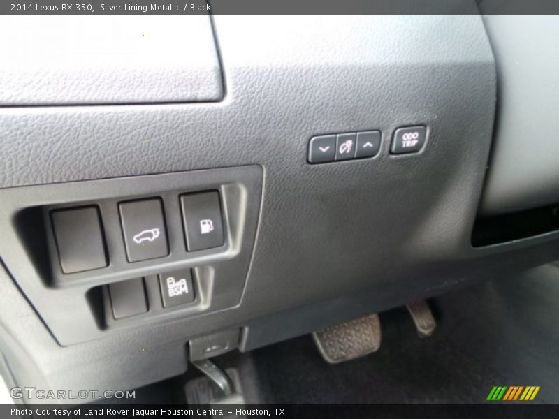 Controls of 2014 RX 350