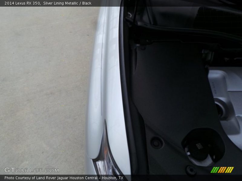 Silver Lining Metallic / Black 2014 Lexus RX 350