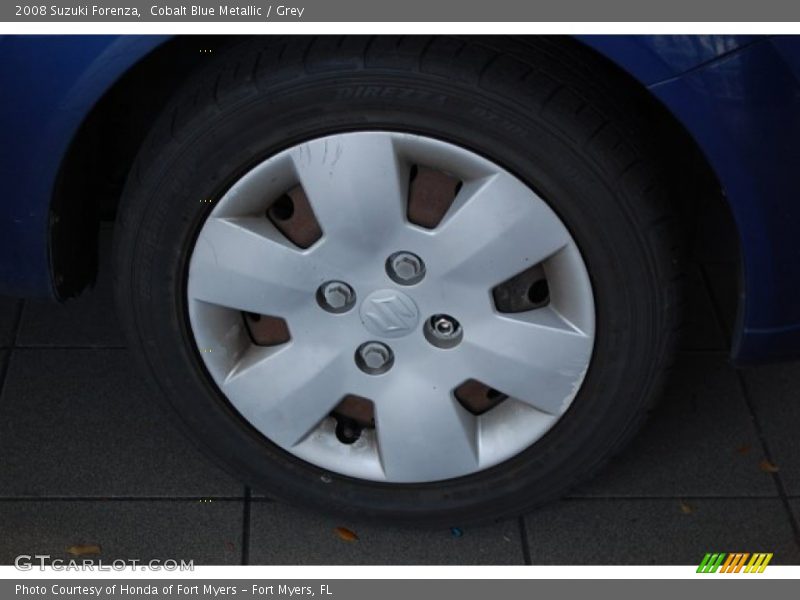 Cobalt Blue Metallic / Grey 2008 Suzuki Forenza