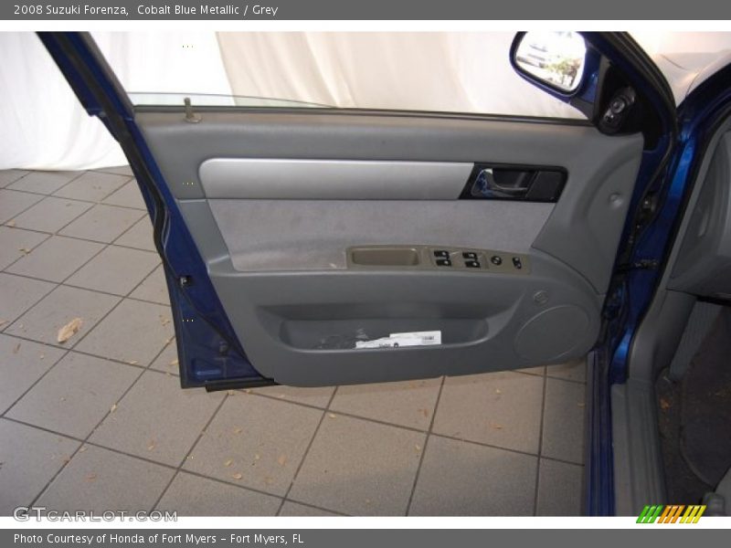 Cobalt Blue Metallic / Grey 2008 Suzuki Forenza