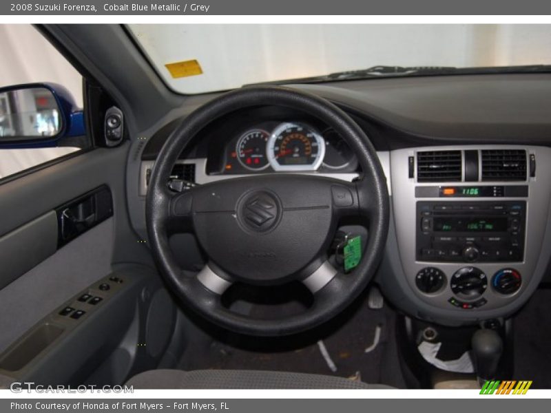 Cobalt Blue Metallic / Grey 2008 Suzuki Forenza