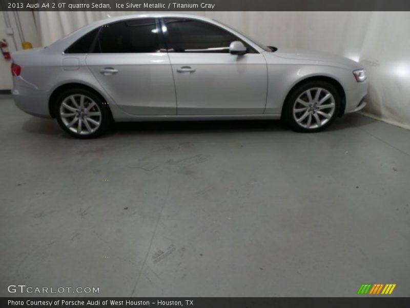 Ice Silver Metallic / Titanium Gray 2013 Audi A4 2.0T quattro Sedan