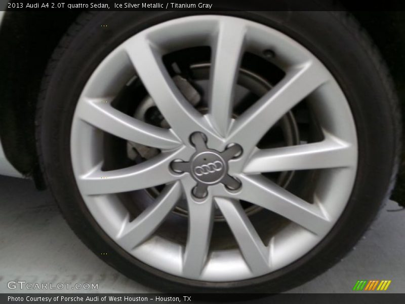 Ice Silver Metallic / Titanium Gray 2013 Audi A4 2.0T quattro Sedan