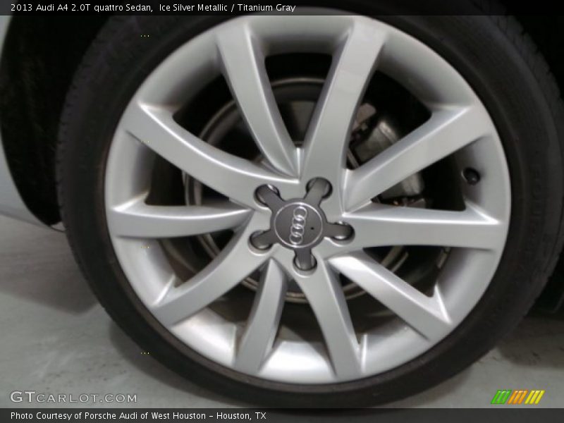 Ice Silver Metallic / Titanium Gray 2013 Audi A4 2.0T quattro Sedan
