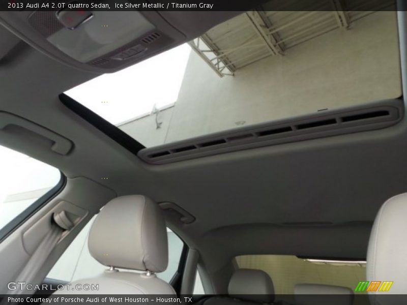 Ice Silver Metallic / Titanium Gray 2013 Audi A4 2.0T quattro Sedan