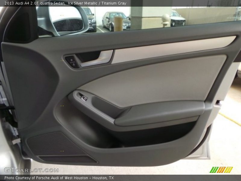 Ice Silver Metallic / Titanium Gray 2013 Audi A4 2.0T quattro Sedan