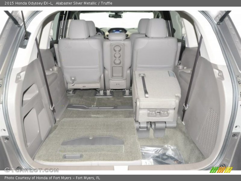 Alabaster Silver Metallic / Truffle 2015 Honda Odyssey EX-L