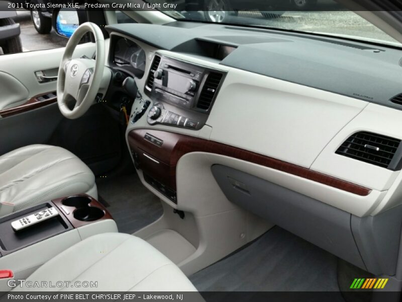 Predawn Gray Mica / Light Gray 2011 Toyota Sienna XLE