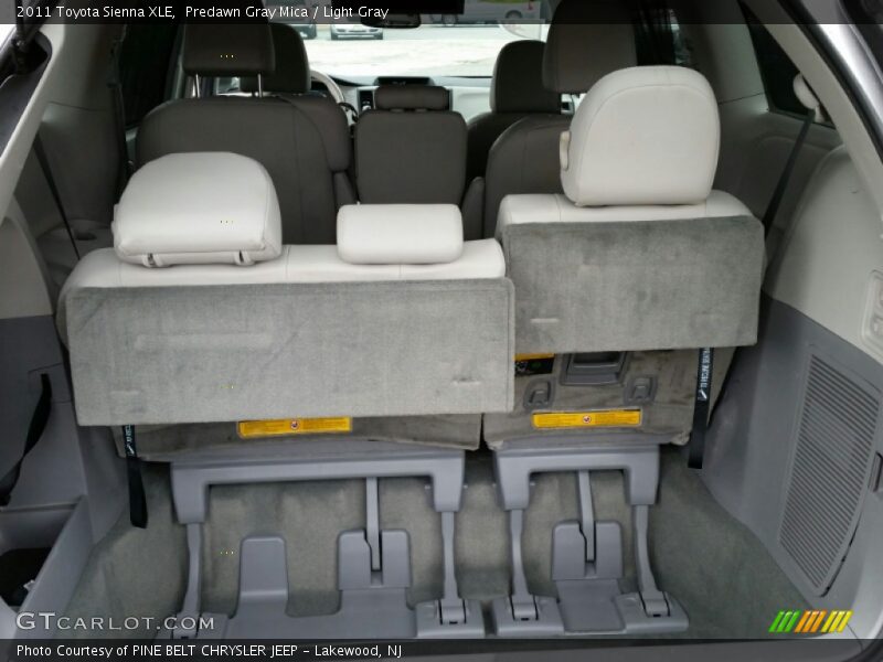 Predawn Gray Mica / Light Gray 2011 Toyota Sienna XLE