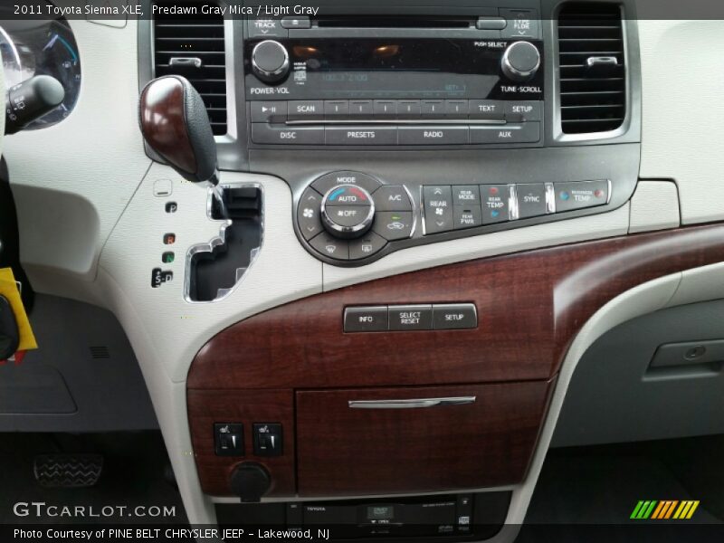 Predawn Gray Mica / Light Gray 2011 Toyota Sienna XLE