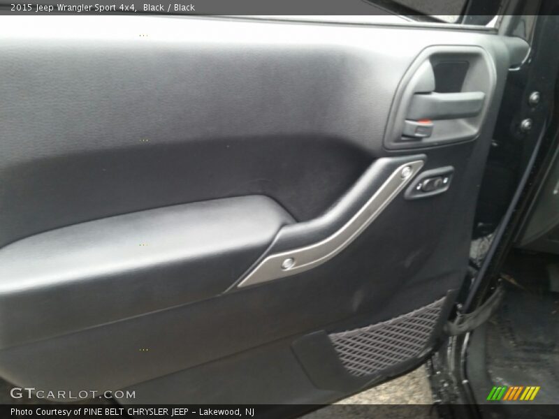 Black / Black 2015 Jeep Wrangler Sport 4x4