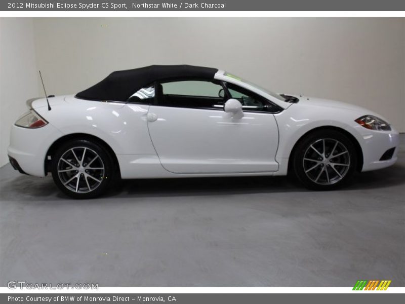 Northstar White / Dark Charcoal 2012 Mitsubishi Eclipse Spyder GS Sport