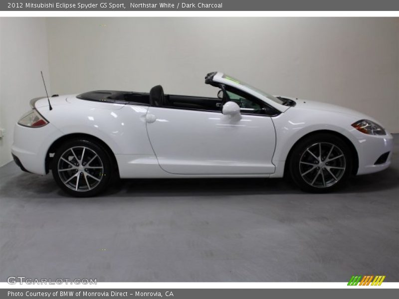 Northstar White / Dark Charcoal 2012 Mitsubishi Eclipse Spyder GS Sport
