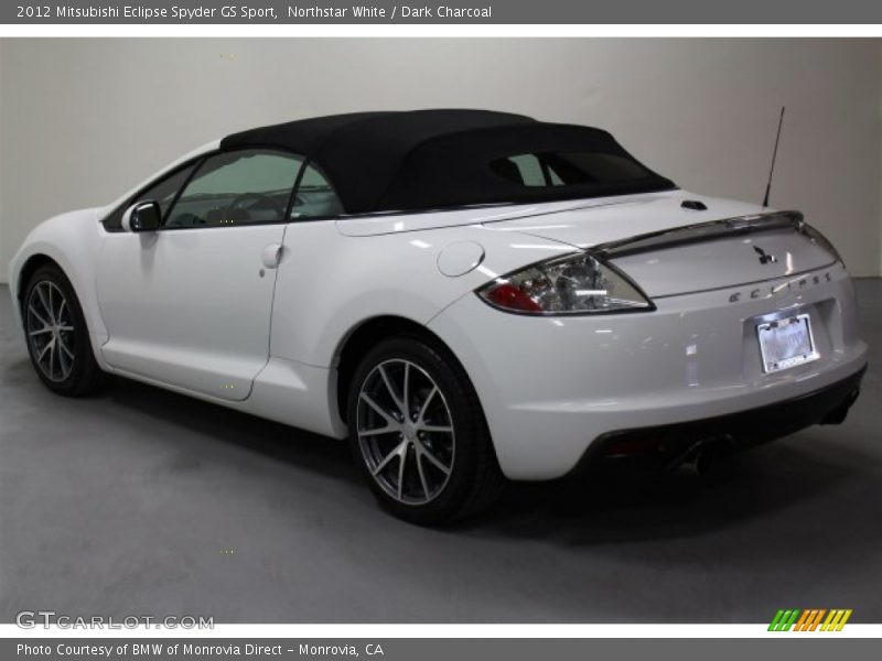Northstar White / Dark Charcoal 2012 Mitsubishi Eclipse Spyder GS Sport
