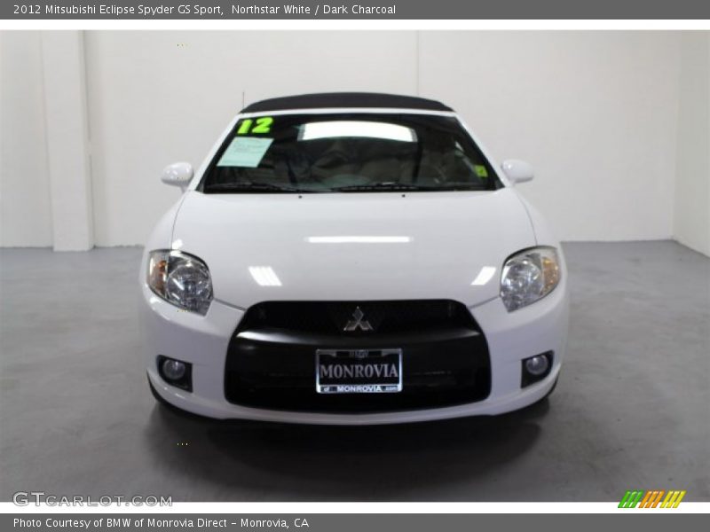 Northstar White / Dark Charcoal 2012 Mitsubishi Eclipse Spyder GS Sport