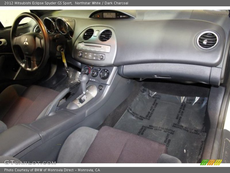 Northstar White / Dark Charcoal 2012 Mitsubishi Eclipse Spyder GS Sport