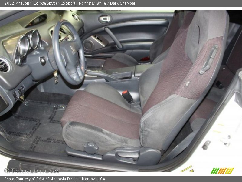 Northstar White / Dark Charcoal 2012 Mitsubishi Eclipse Spyder GS Sport