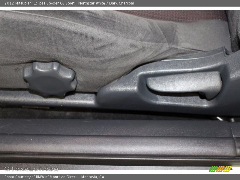 Northstar White / Dark Charcoal 2012 Mitsubishi Eclipse Spyder GS Sport