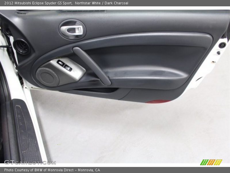 Northstar White / Dark Charcoal 2012 Mitsubishi Eclipse Spyder GS Sport