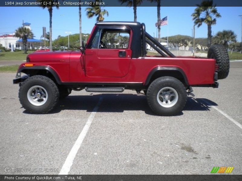  1984 Scrambler CJ-8 4x4 Chilipepper Red