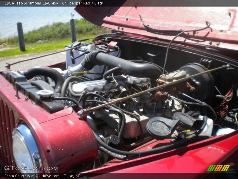  1984 Scrambler CJ-8 4x4 Engine - 4.2 Liter OHV 12-Valve Inline 6 Cylinder