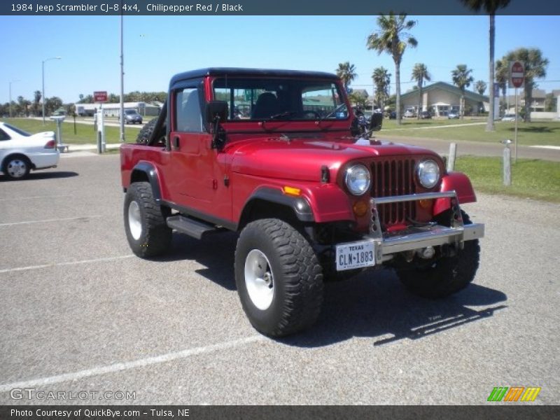 Front 3/4 View of 1984 Scrambler CJ-8 4x4