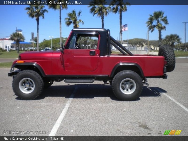  1984 Scrambler CJ-8 4x4 Chilipepper Red