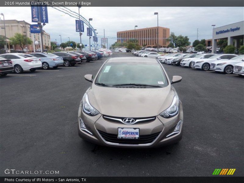 Desert Bronze / Beige 2016 Hyundai Elantra SE