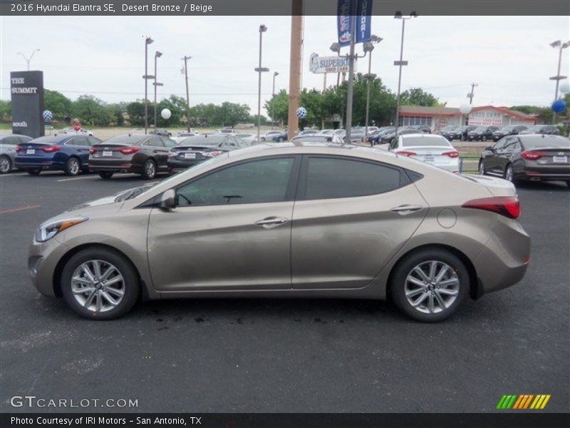 Desert Bronze / Beige 2016 Hyundai Elantra SE